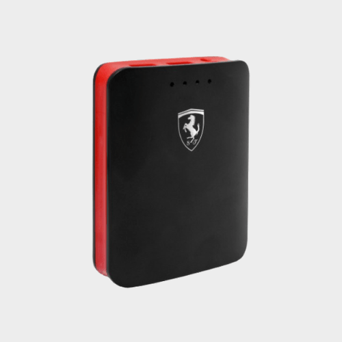 Ferrari Powerbank 10400mAh Dual USB 3A with Flashlight Price in Qatar