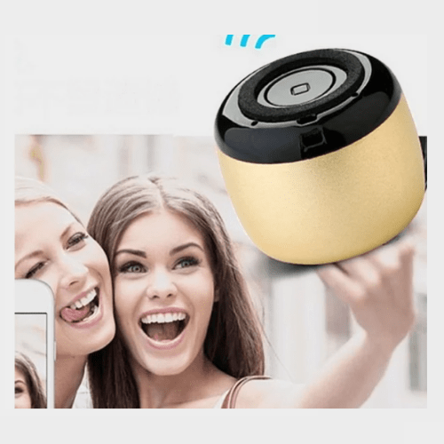Multi-Color Coin-Sized Aluminum Wireless Rechargeable Bluetooth Speaker Price in Qatar